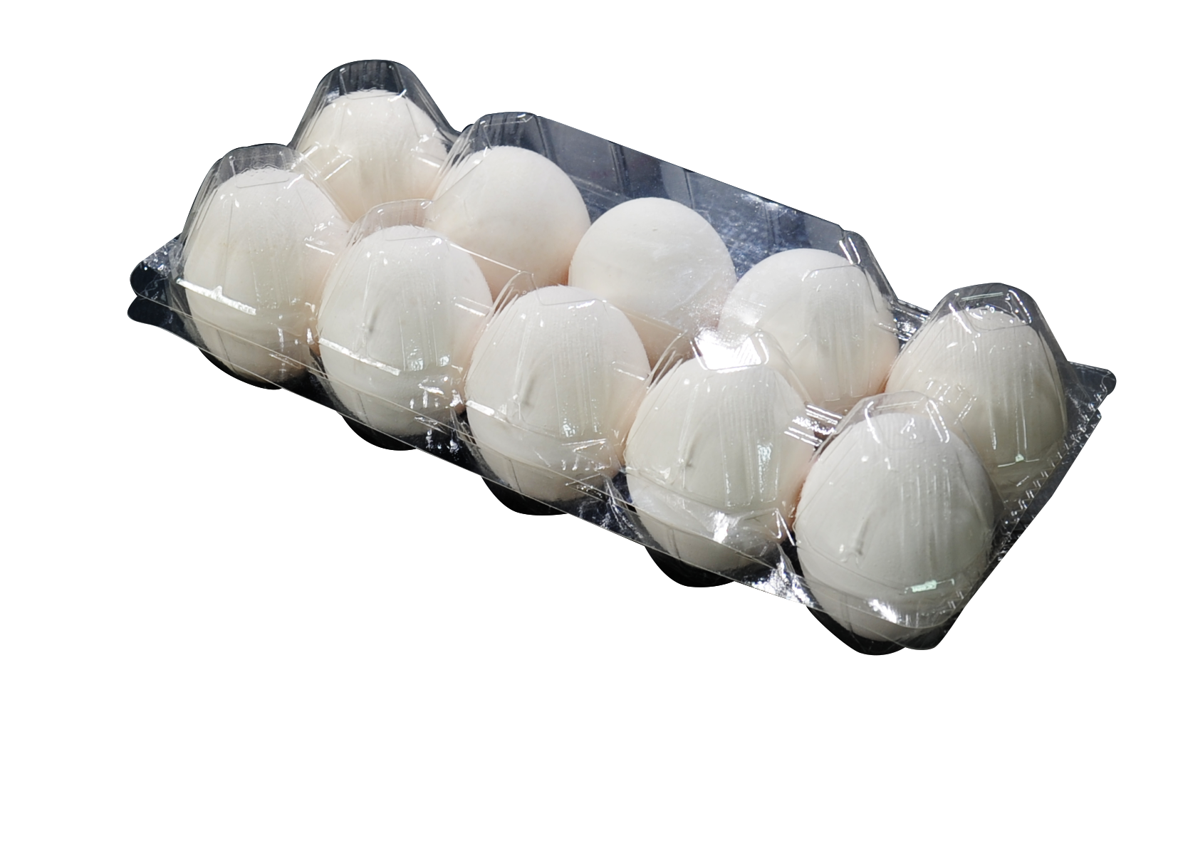 PLA Egg Box 一次性自扣式蛋盒-ZK10