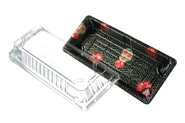 PS/OPS/PLA Sushi Tray/ Sushi Box 一次性櫻花壽司盒